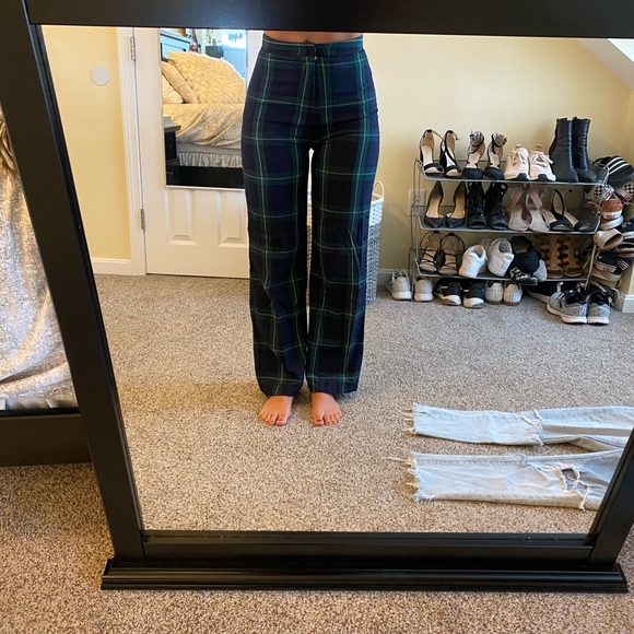 Brandy Melville Pants - Brandy Melville plaid Pant